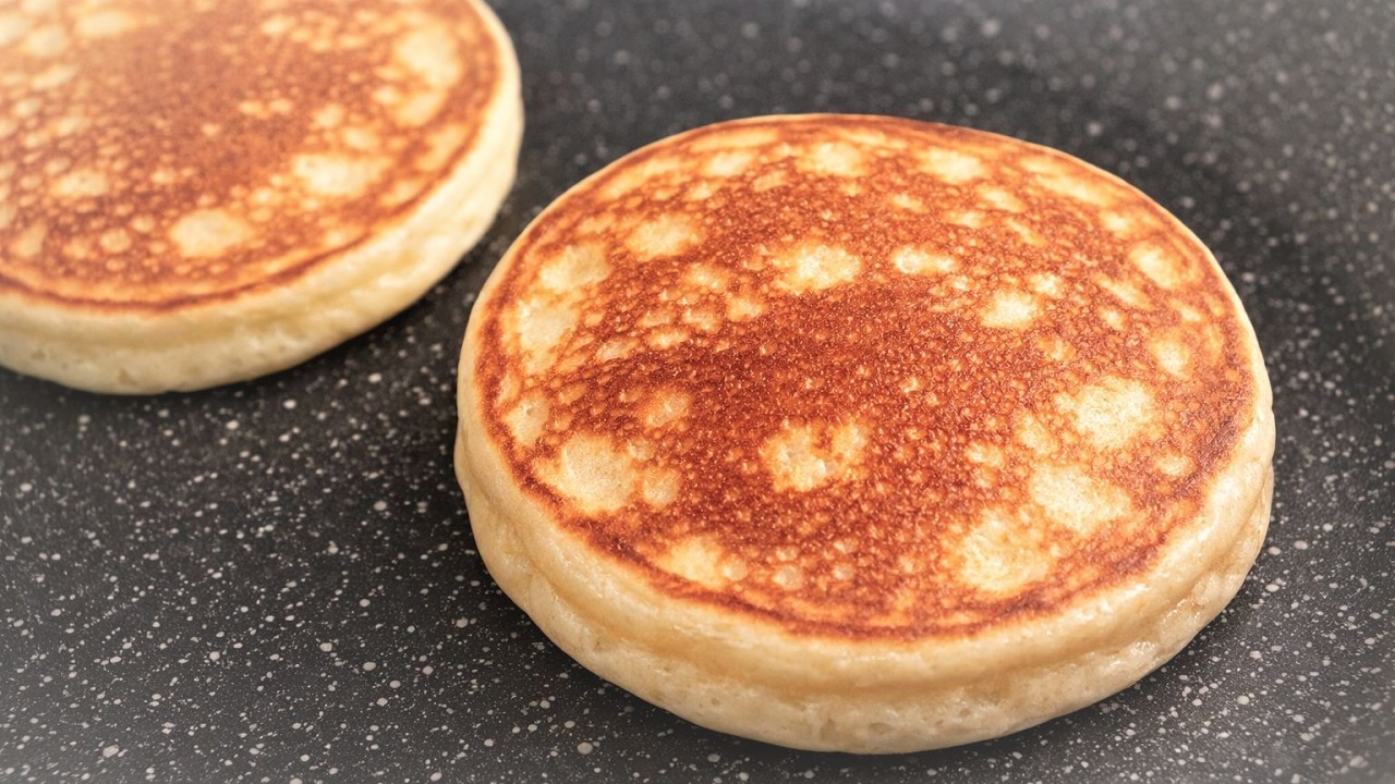 Perfectly Golden Pancakes | Easy Home Recipe | ASMR Cooking video