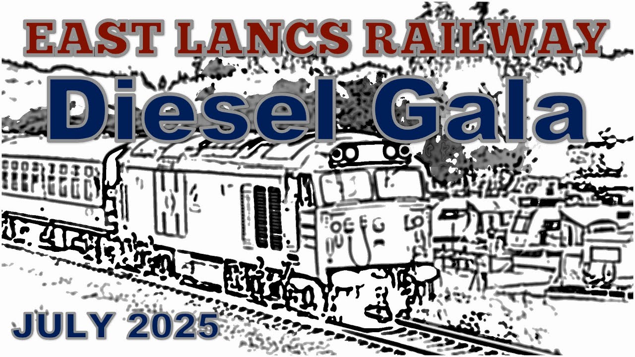 ELR SUMMER DIESEL GALA 2025. East Lancashire Railway.