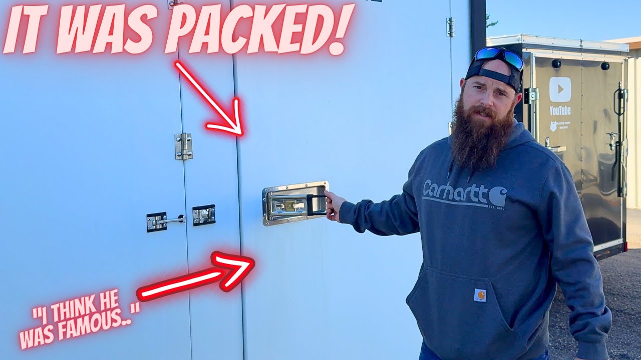 We bought a professional musician’s abandoned storage unit and it was epic