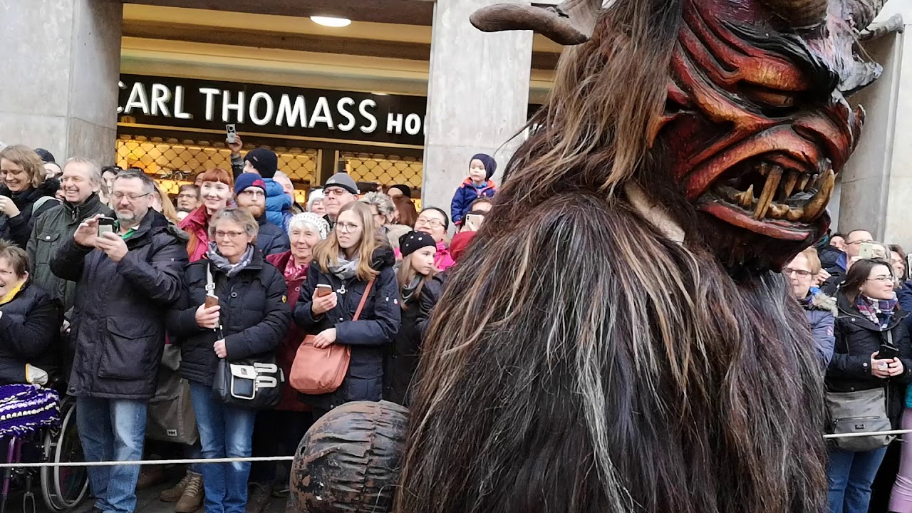 Krampuslauf München 2019 - Perchten Techelsberg