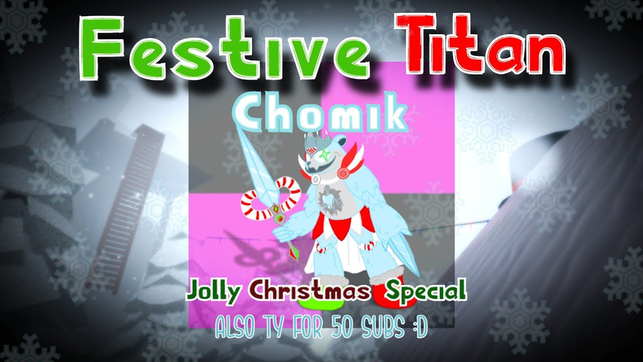 Festive Titan Chomik [Christmas Special] // Find the Chomiks