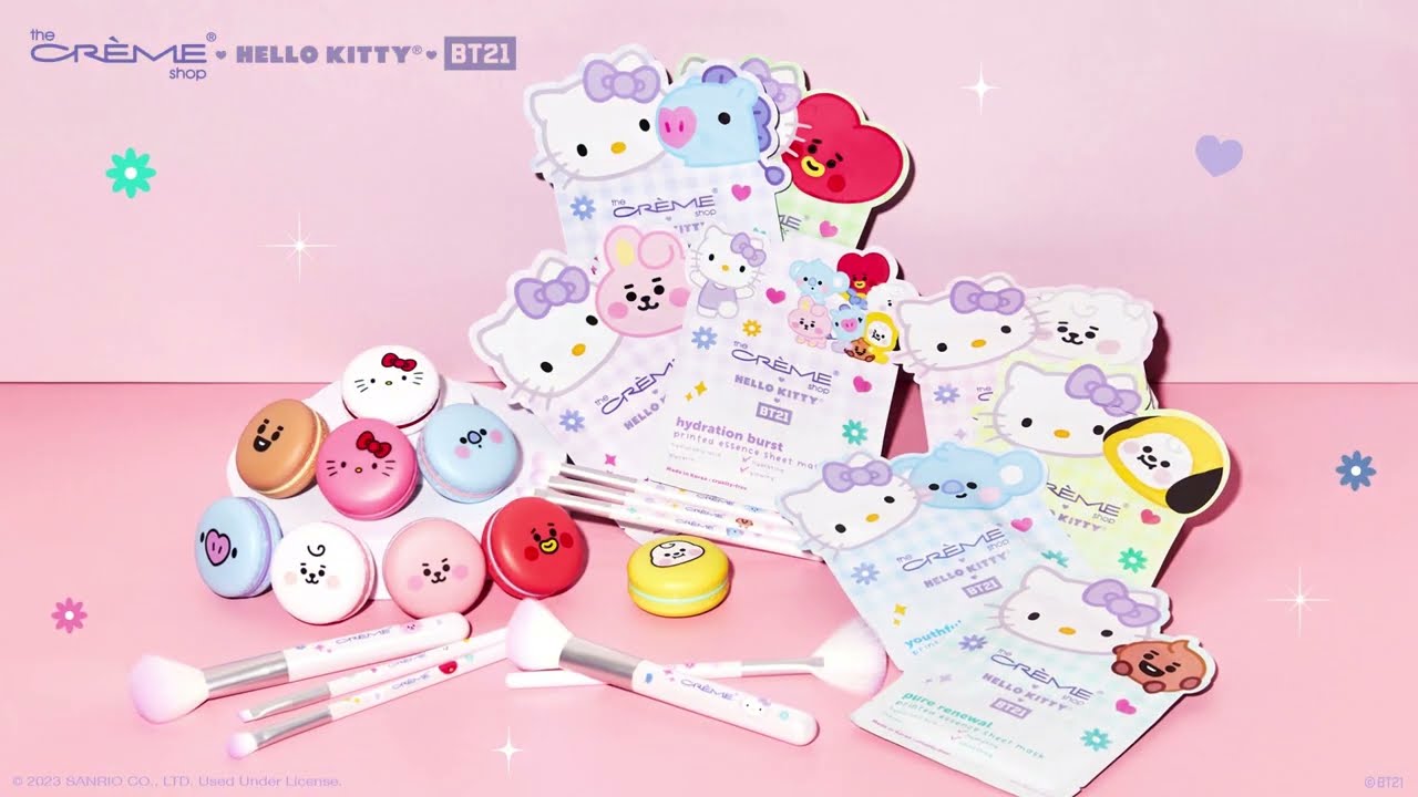 The Cr&egrave;me Shop x Hello kitty x BT21 Complete Collection