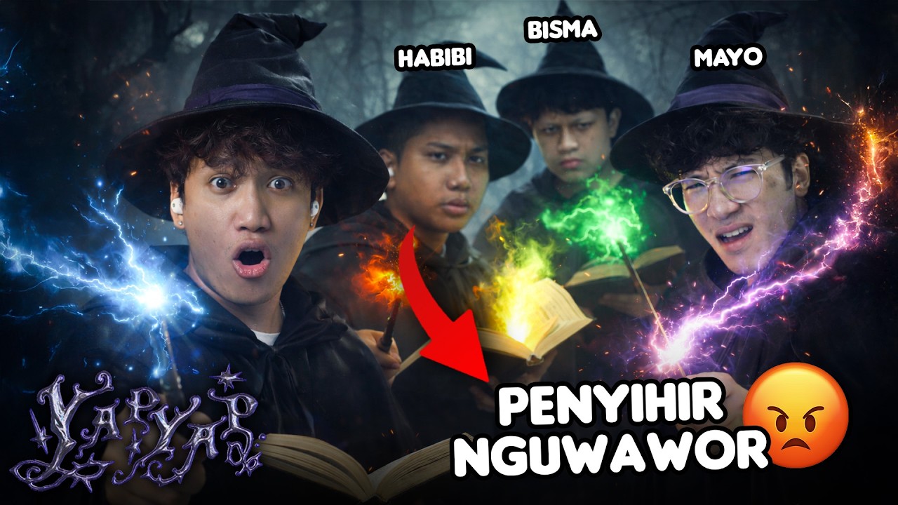 AKU DAN TEMANKU MENJADI PENYIHIR MAGANG TETAPI... YAPYAP