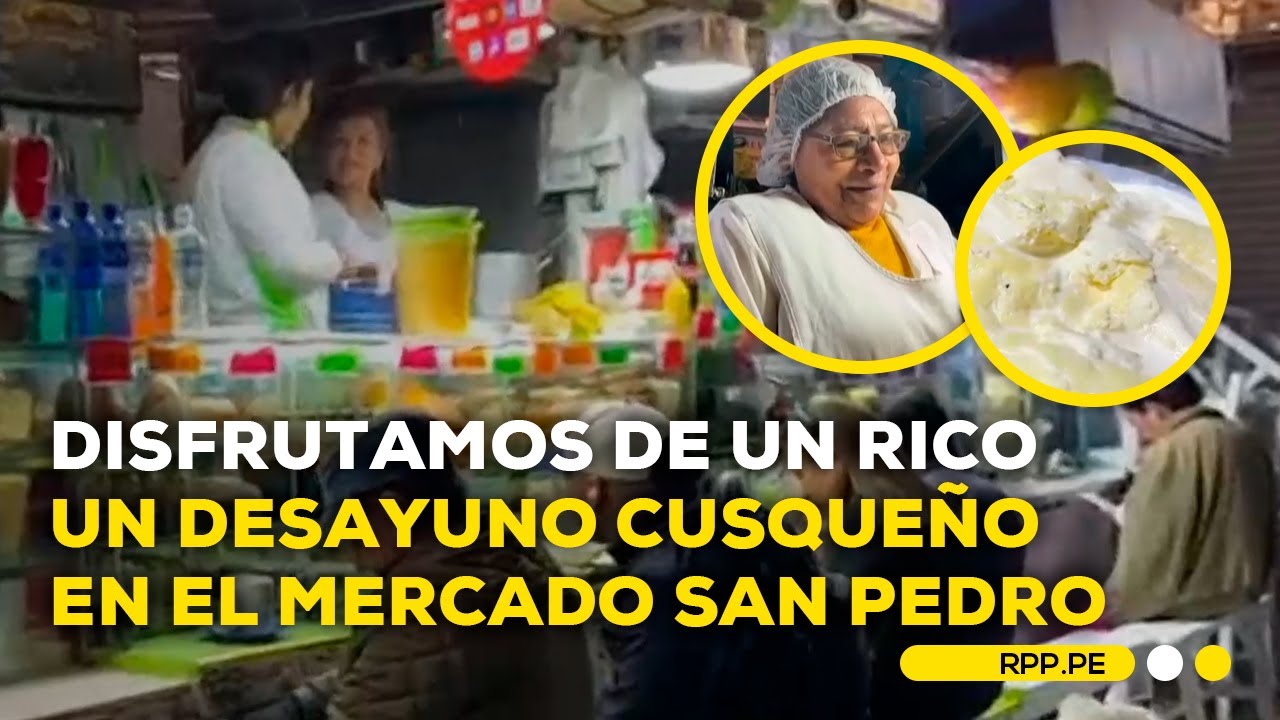 Nuestra Tierra: disfrutamos de un rico pan con nata como desayuno cusqueño