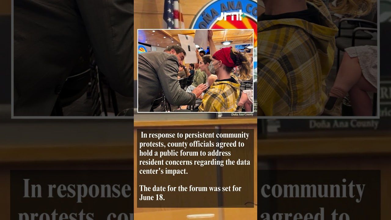 Community erupts in frustration after data center town hall turns into job fair