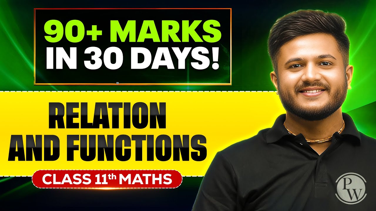 Relation And Functions Class 11 One Shot | NCERT Full Revision | Maths Chapter 2 | Fateh 2026