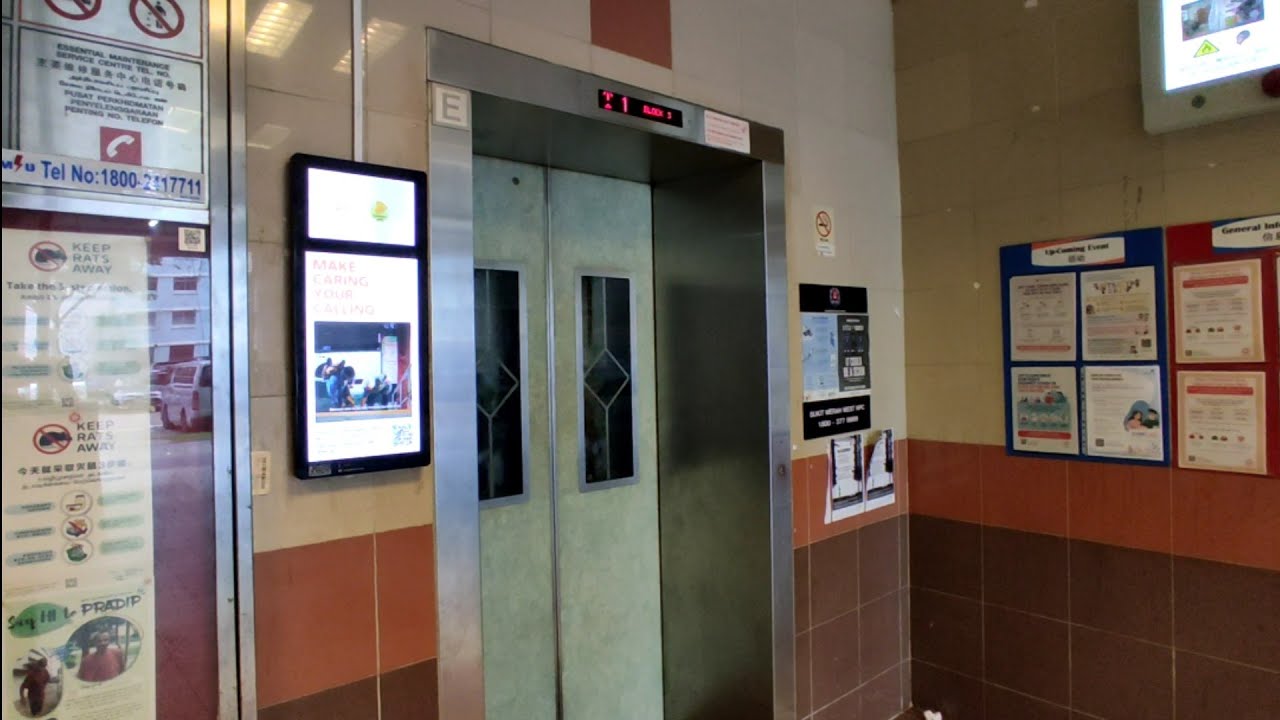 [Jln Bukit Merah] Blk 3 Lift E - Fujitec