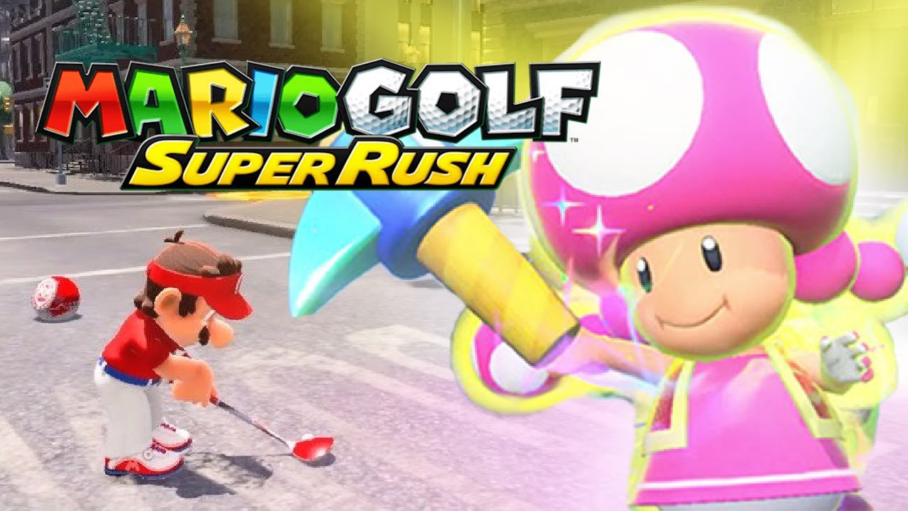 Mario Golf Super Rush - Full New Donk City Course Gameplay (Amateur Layout)