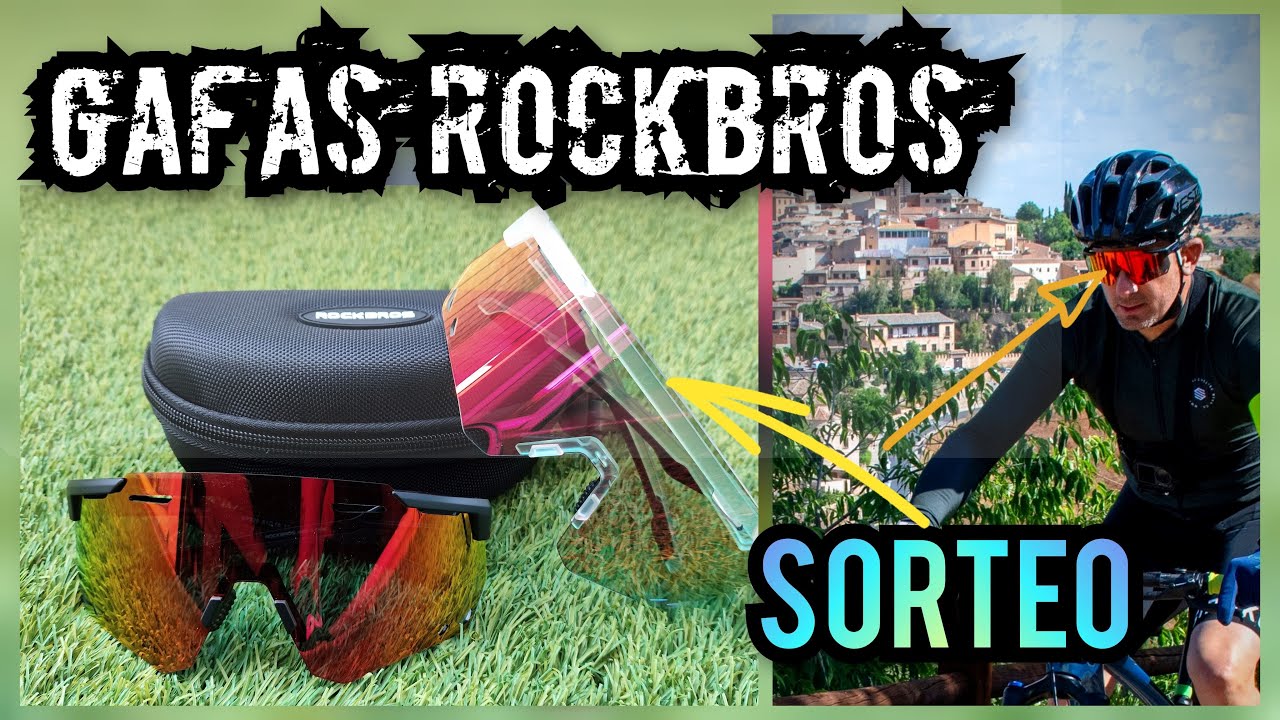 Gafas Rockbros, me gustan mucho! Opinión + Sorteo!