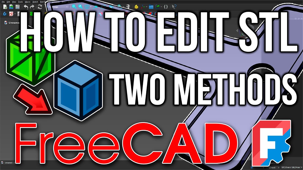 FreeCAD - How to Edit STL