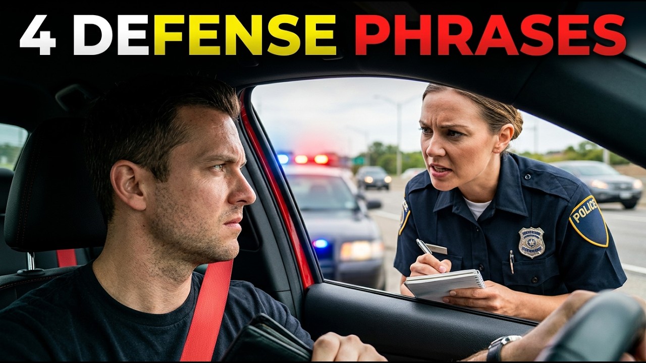 Former Officers Confirm: These 4 Phrases Can Protect Your Rights