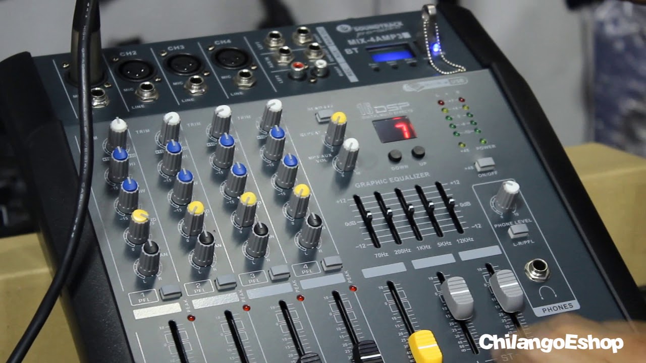 MEZCLADORA MIX 4AMP3 CHILANGOESHOP