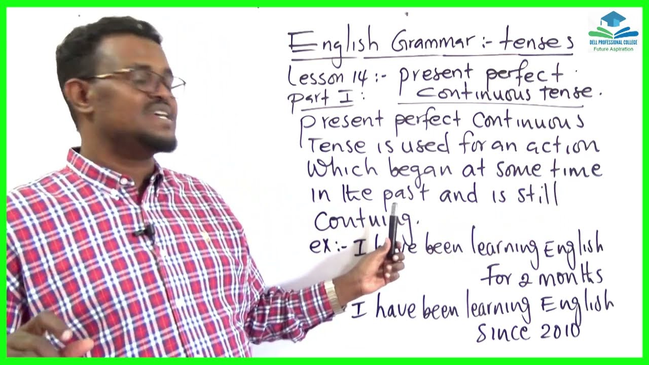 EnglishCourse_A1_Lesson 14_Present perfect continuous