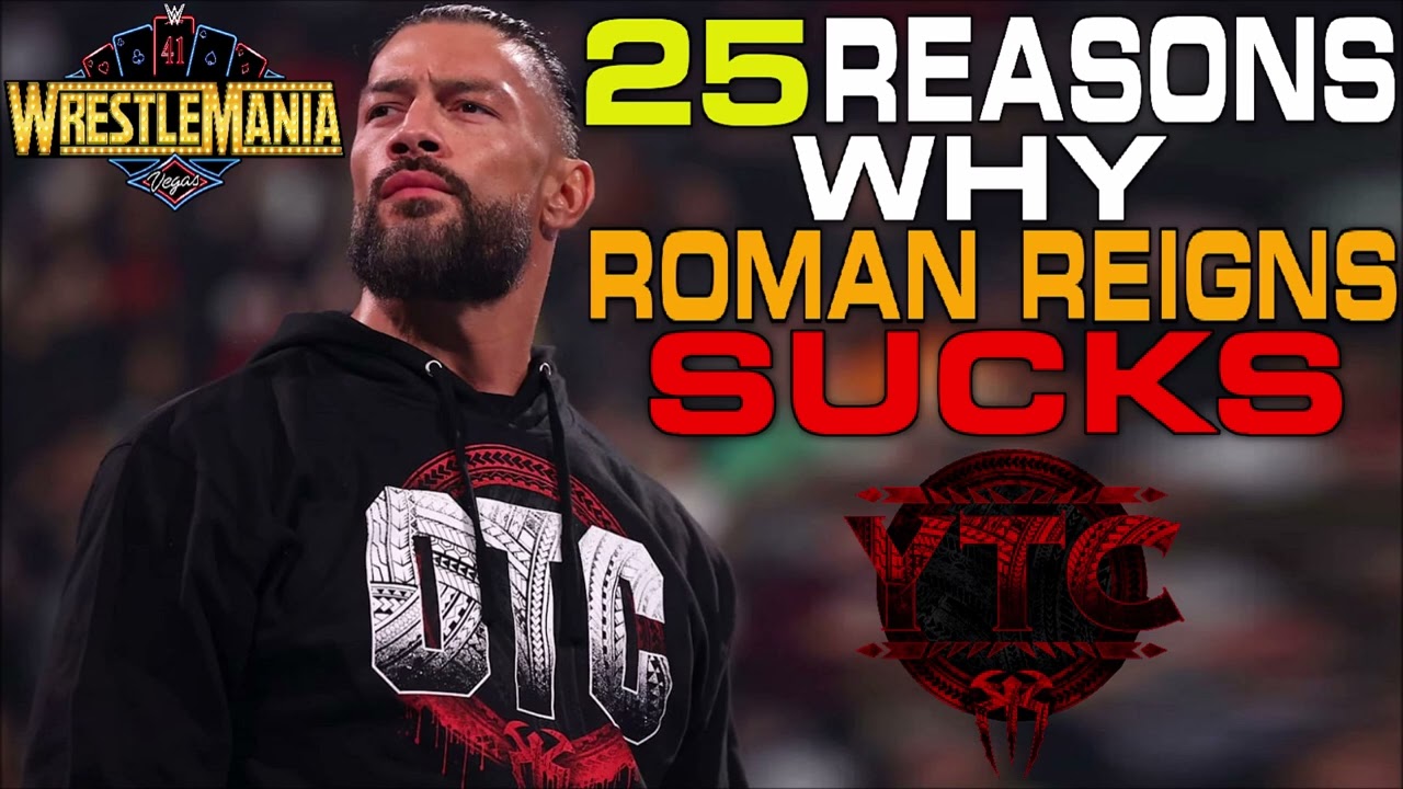 25 ПРИЧИН, ПОЧЕМУ РОМАН РЕЙНС — ОТСТОЙ! #WWE