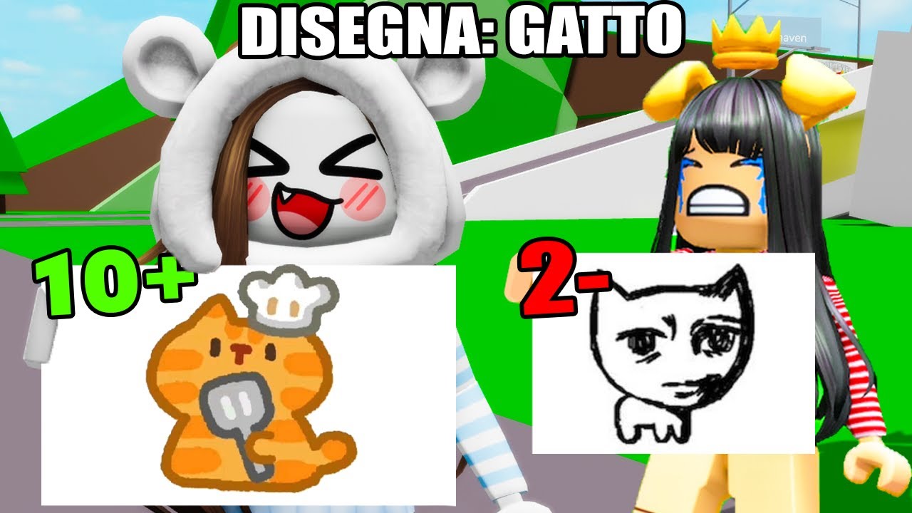 CHI DISEGNA MEGLIO VINCE SU ROBLOX!