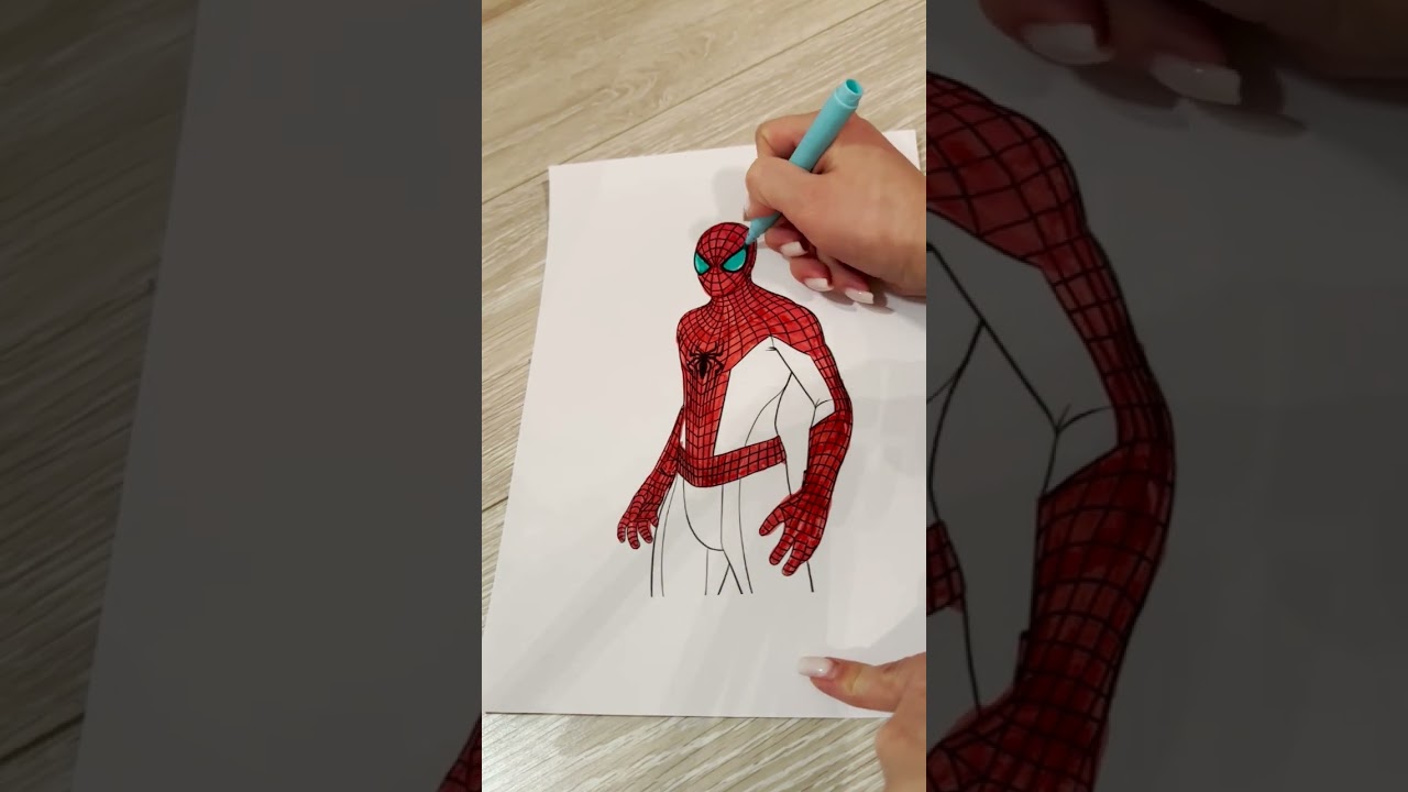 Spider Man 🕸️ (coloring book) 