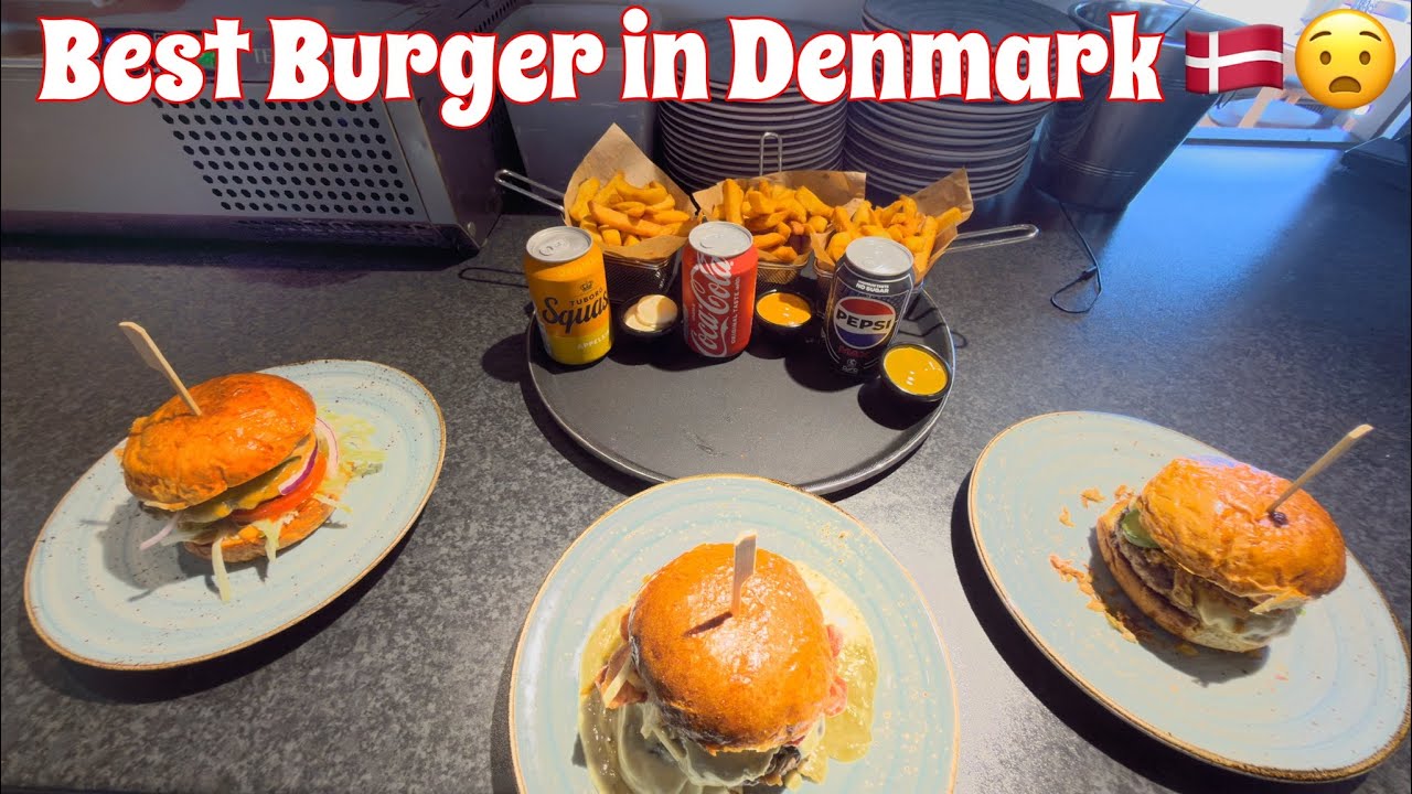 POV:Denmark&rsquo;s Most JUICY Burger 🤤&mdash; You Won&rsquo;t Believe It!🔥subscribe for more juicy food content! 🍔🔥