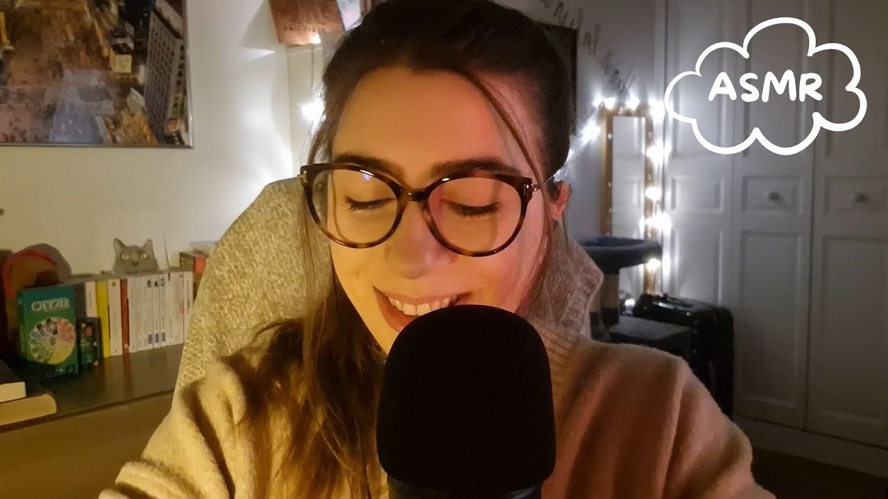 ASMR | 20 minutes de chuchotements et triggers pour t'endormir🌛
