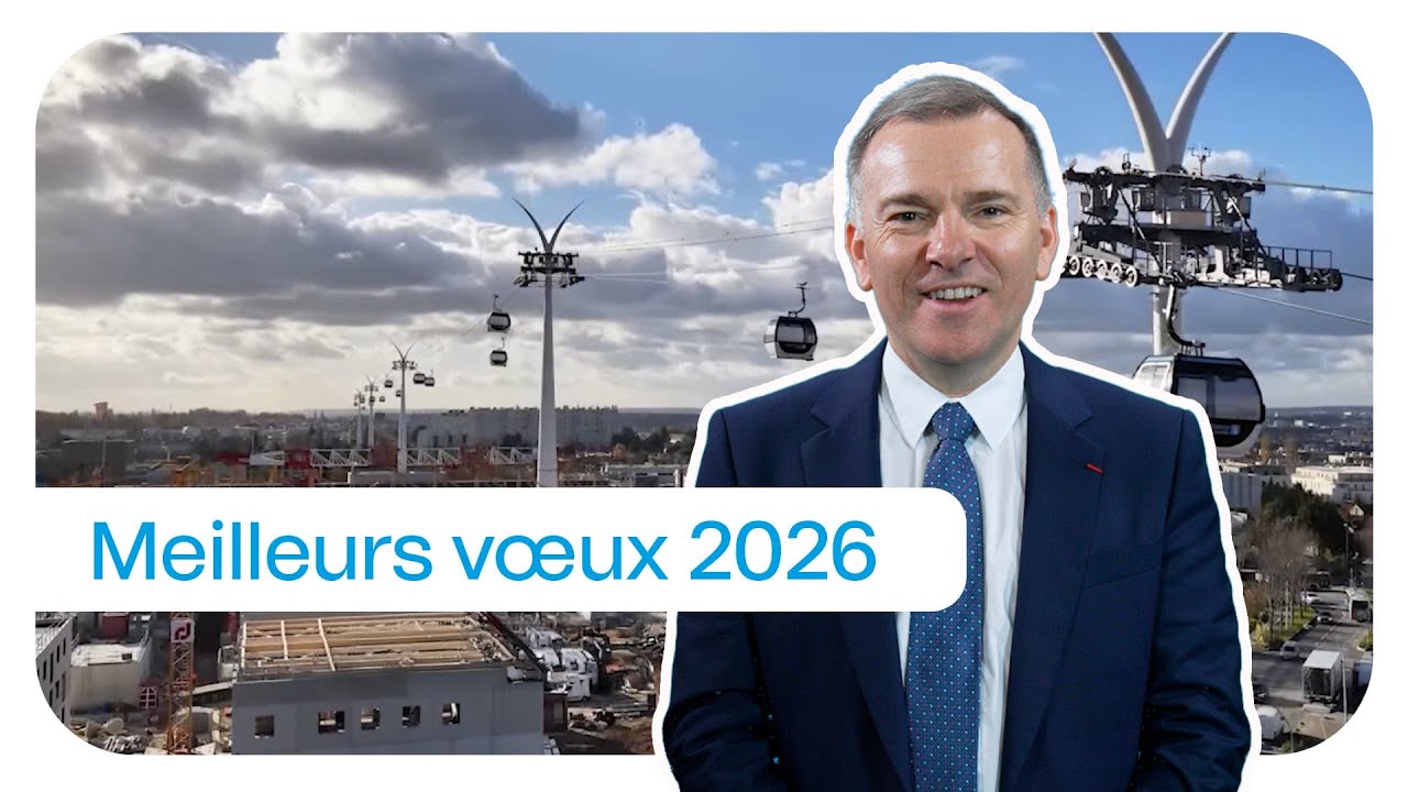Olivier Capitanio, Président du Département du Val-de-Marne, présente ses vœux pour l'année 2026