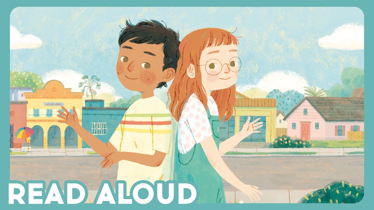 🏘 MY TOWN / MI PUEBLO | English +Spanish Read Aloud Book | Brightly Storytime