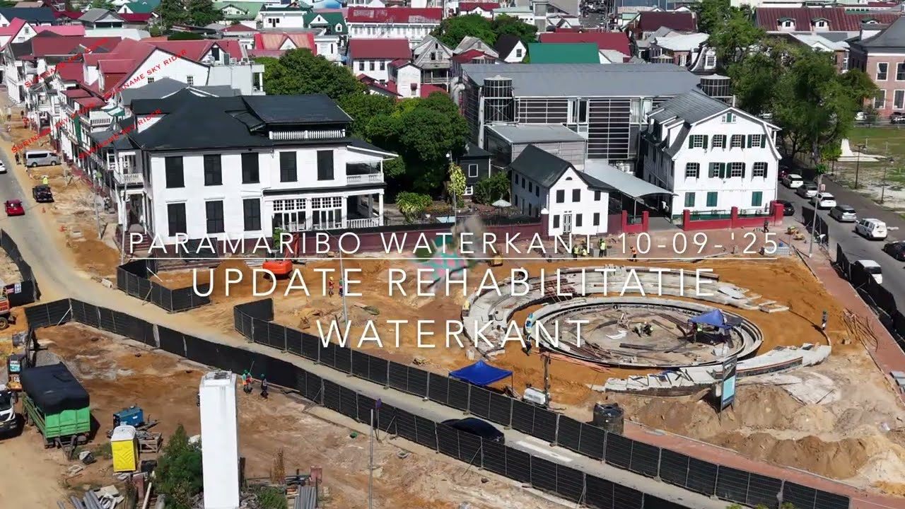 nieuwe Update Waterkant Paramaribo Suriname  09 10 '25