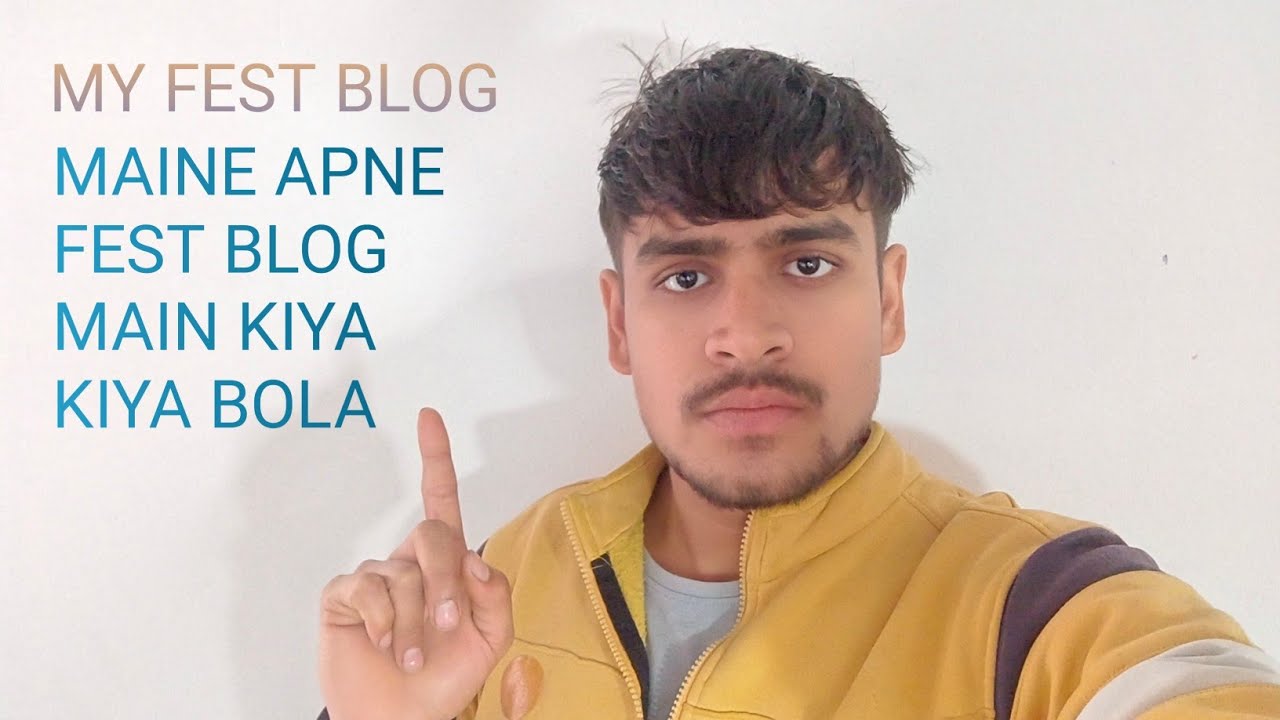 My Fest Blog #blogger #viral #youtube #video #blog 