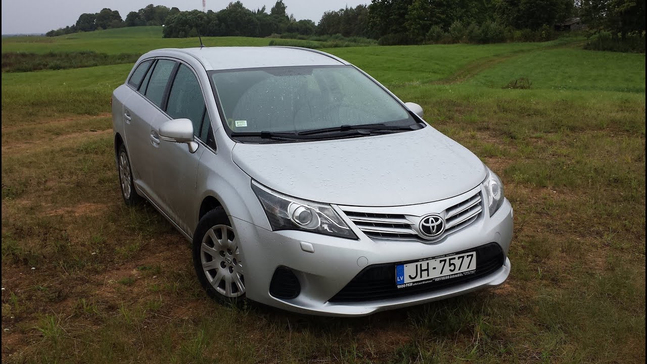 Toyota Avensis 1 6i 2013 year, в кузове уневирсал    Мой полный обзор   Test drive !