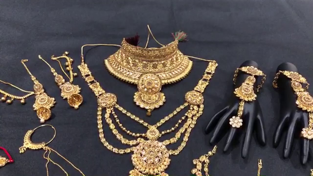 Full golden DULHAN SET ONLINE@2060/-