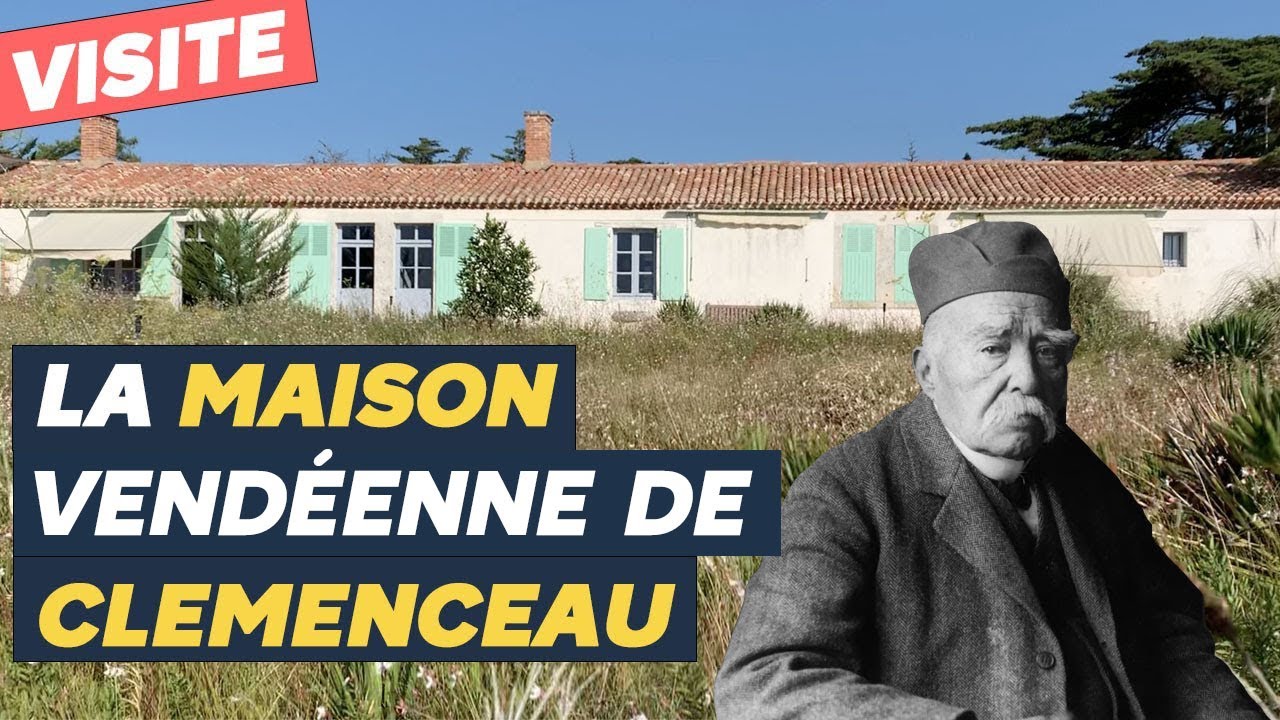On a visité le « château horizontal » de Georges Clemenceau en Vendée !