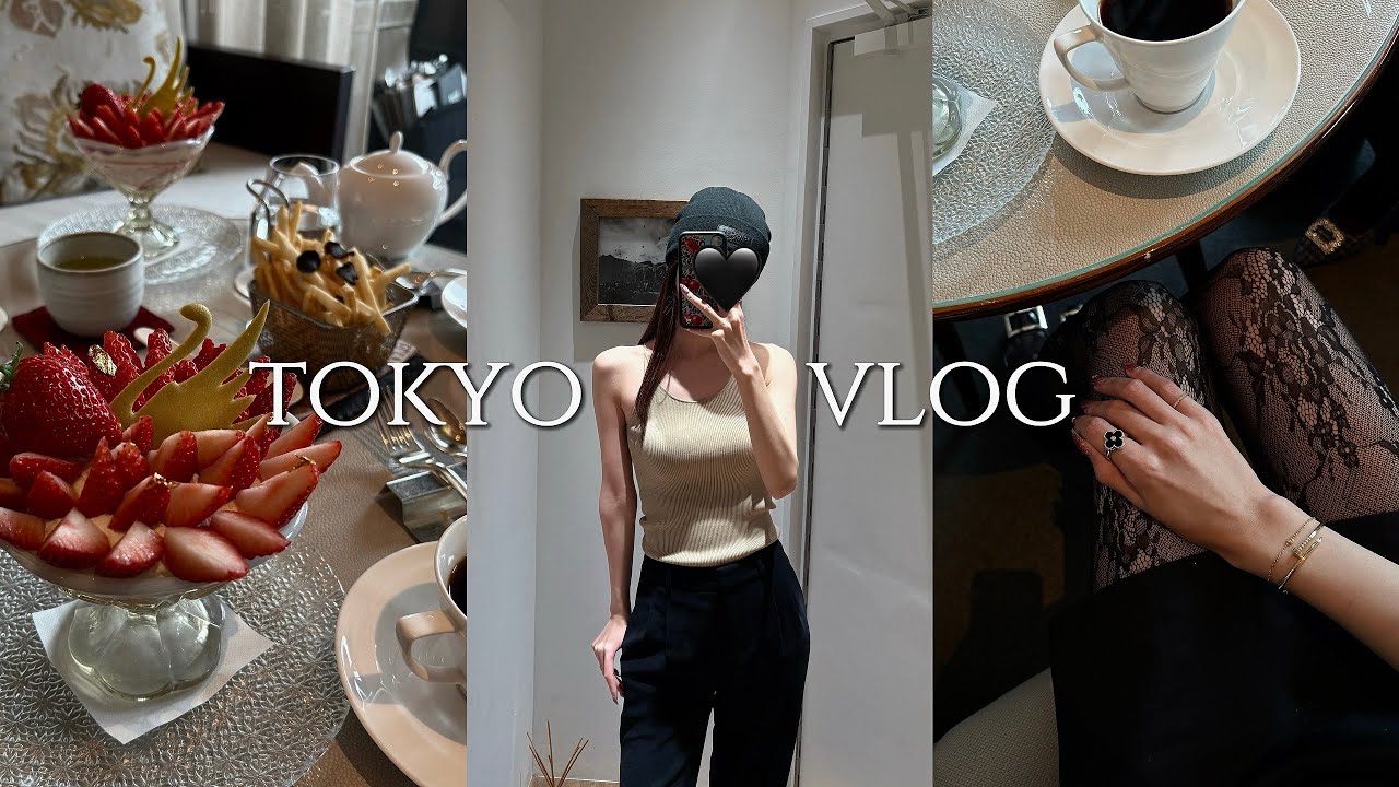 Japan Diary🍓 | Palace Hotel Tokyo, Matcha Café, Hello Kitty