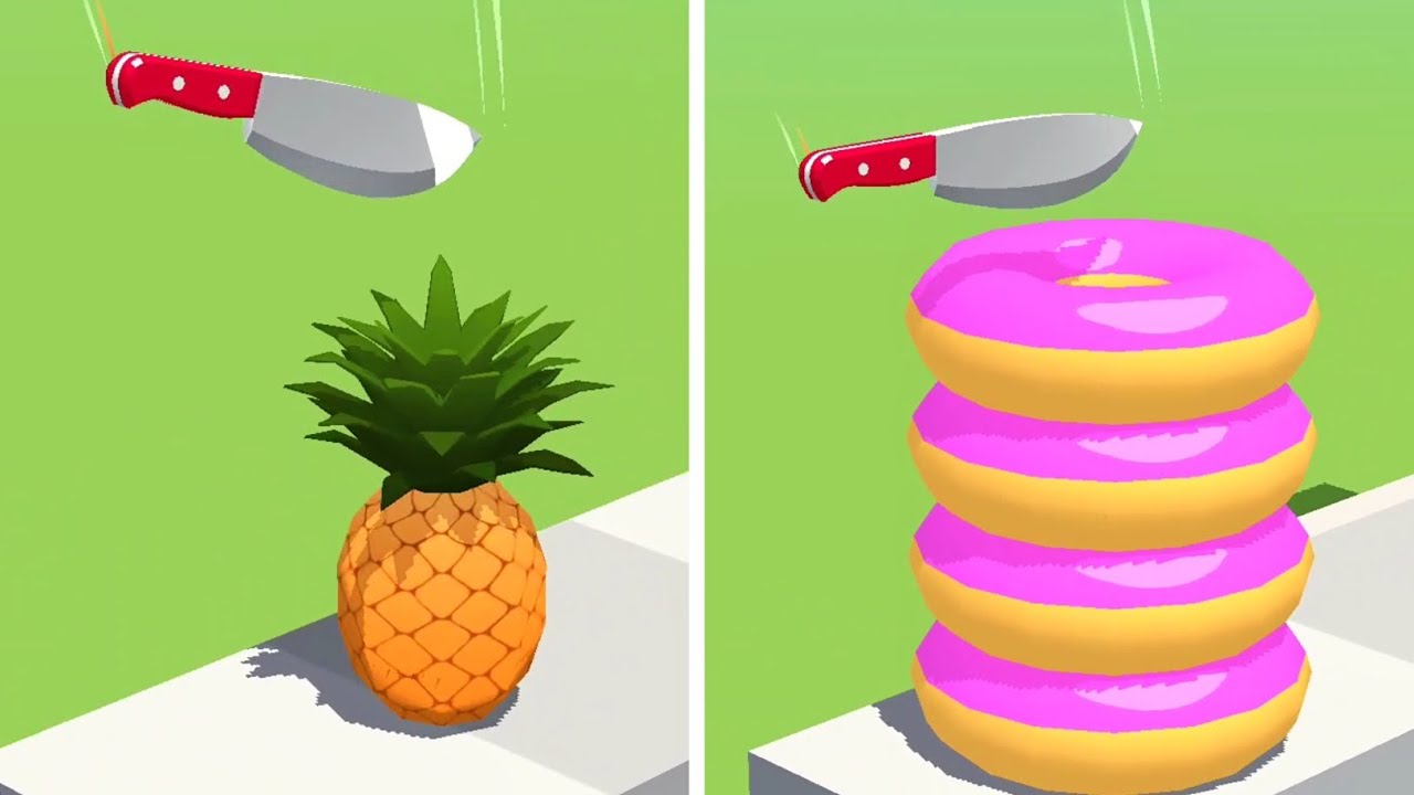 Slice It All Game! Very Satisfying and Relaxing ASMR Slicing Video NEW UPDATE