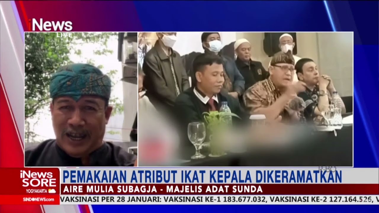 Gunakan Ikat Sunda saat Hina Kalimantan, Masyarakat Adat Sunda Kecam Edy Mulyadi #iNewsSore 28/01