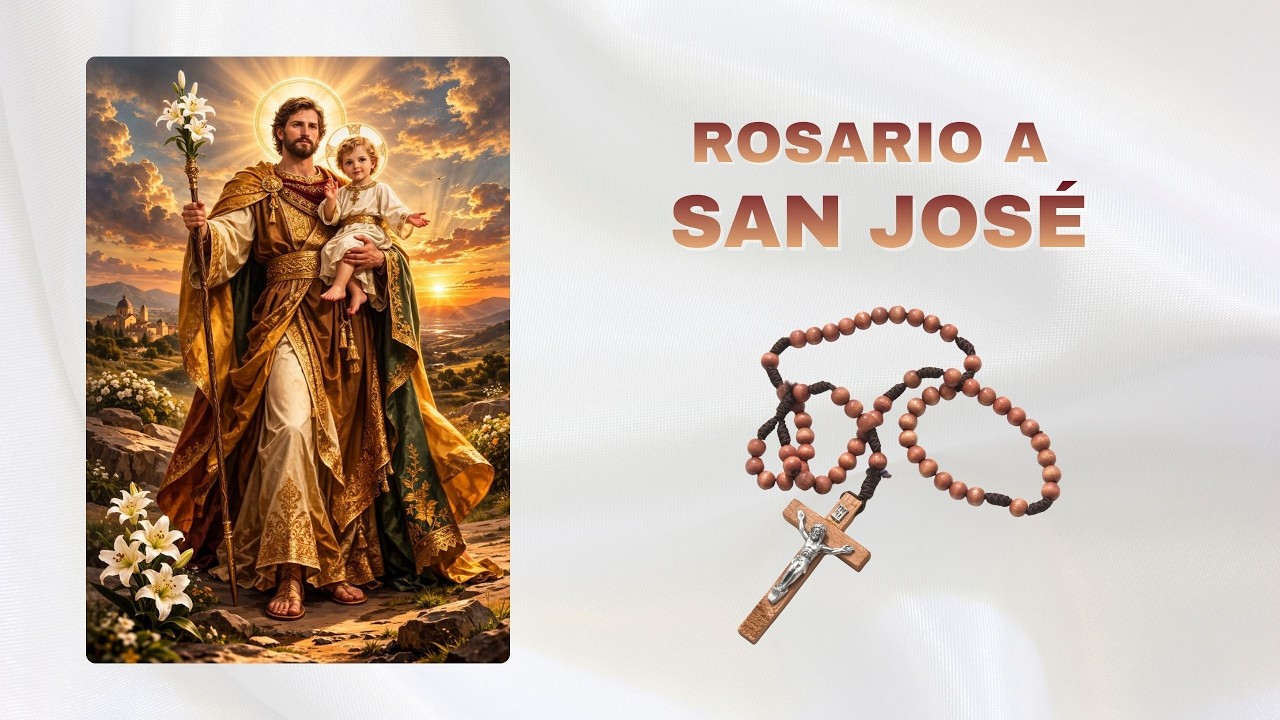 Rosario a San José - Jueves 19 - Fiesta del Padre Terreno de Jesús y Protector de la Virgen María