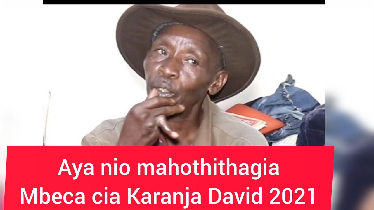 Mbeca cia Karanja David ciathire kû??
