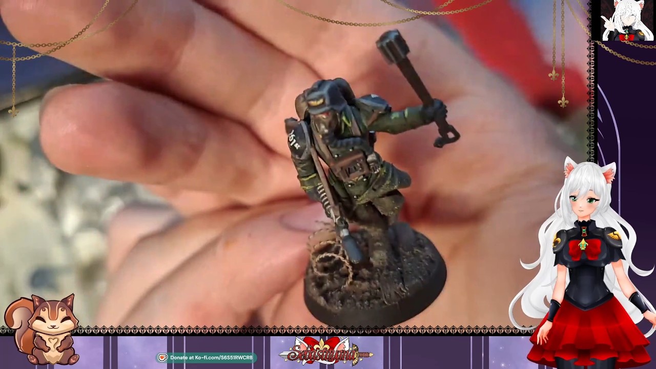 Magical Catgirl painting Krieg! ┃ Stream 24.02.2026