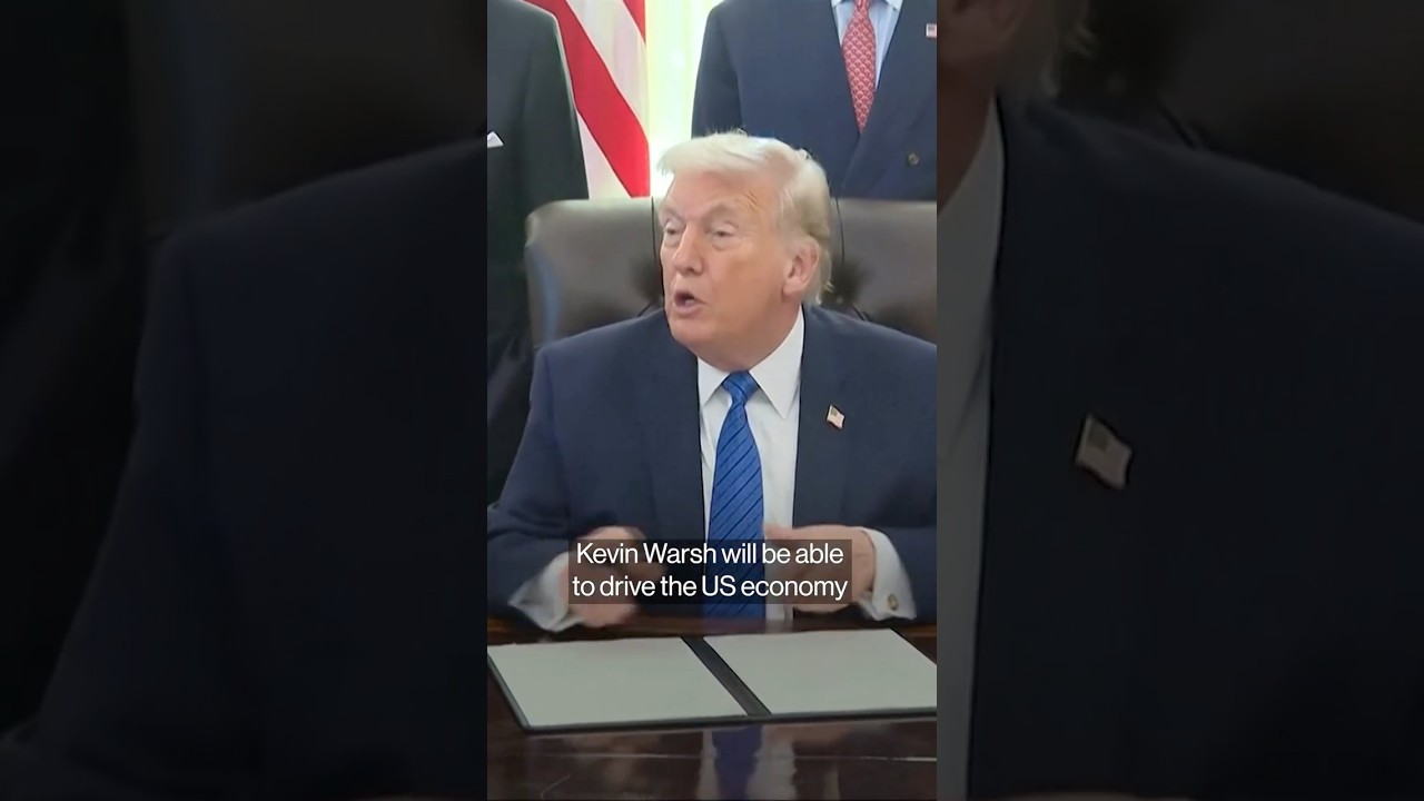 Trump Says Fed Pick Warsh Can Get Economy to 15% Growth