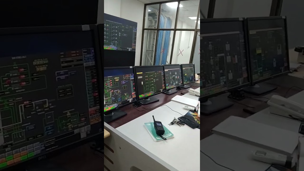 Power plant operator room