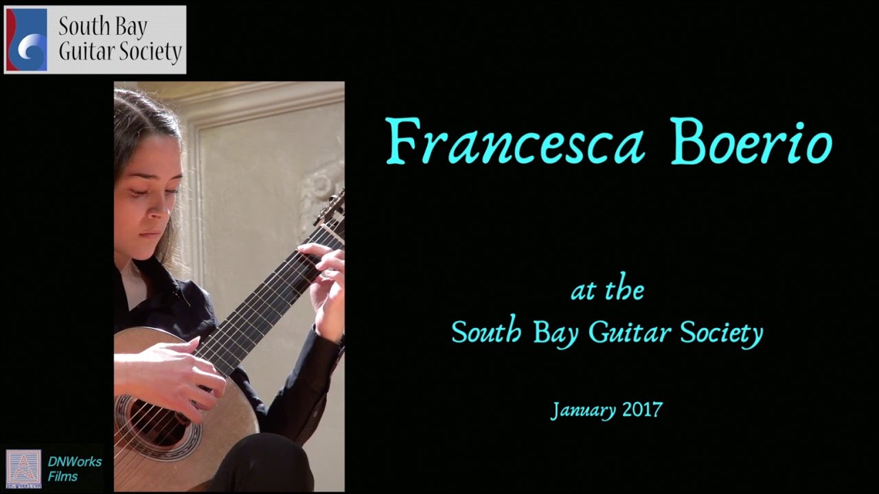 Francesca Boerio - SBGS Concert