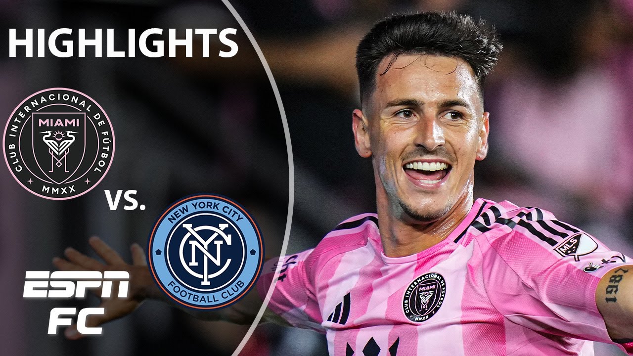 HAT TRICK ALERT 🔥 Inter Miami vs. NYCFC | MLS Playoff Highlights | ESPN FC