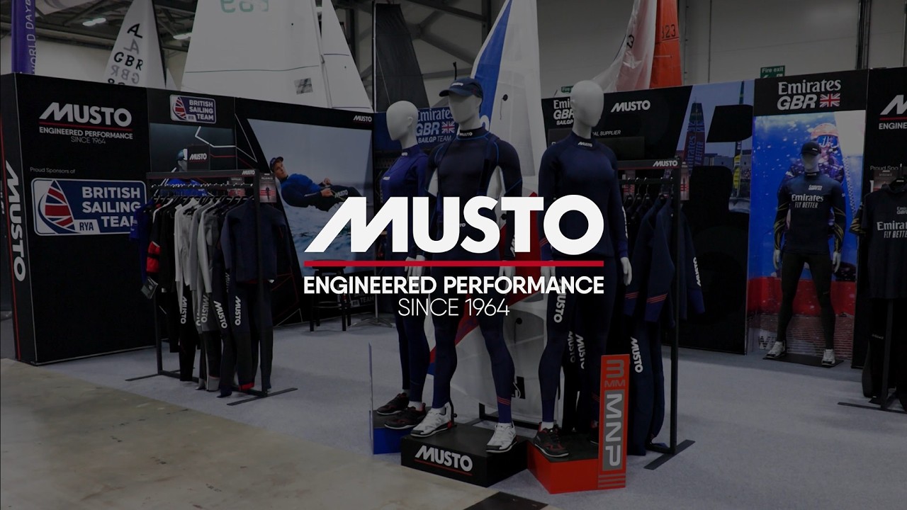 Musto's Championship Collection at the RYA Dinghy & Watersports Show
