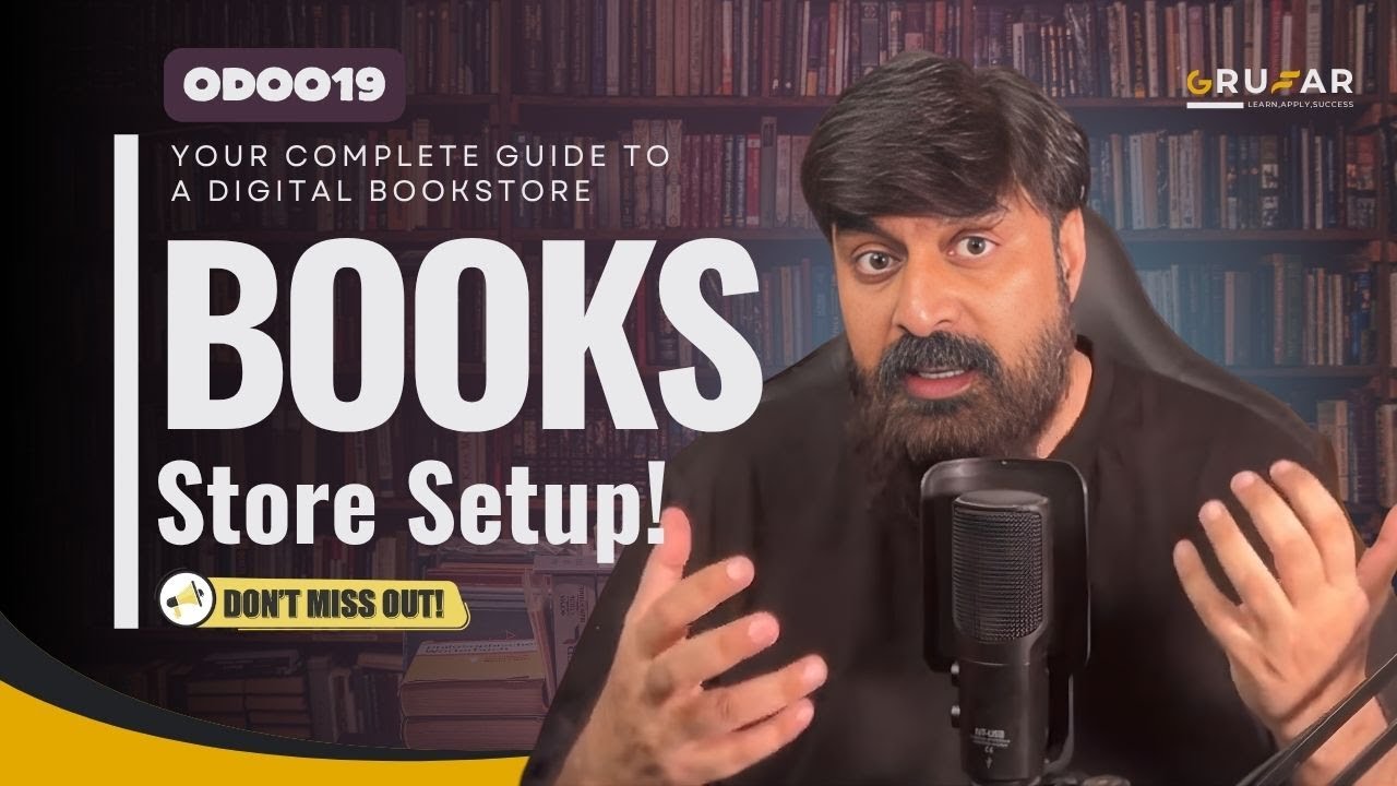 Odoo 19 Bookstore Setup Tutorial | Full Configuration Walkthrough