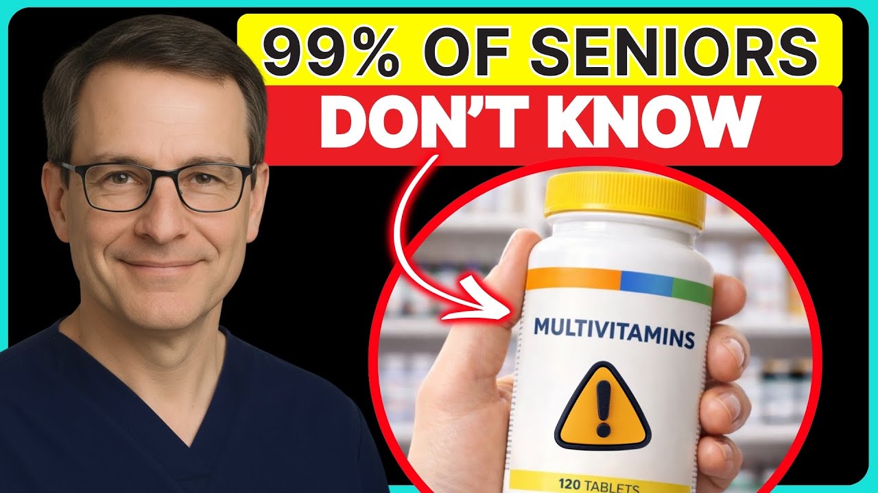 SENIORS, You're Taking Multivitamins the WRONG Way! (Doctor Explains Why)