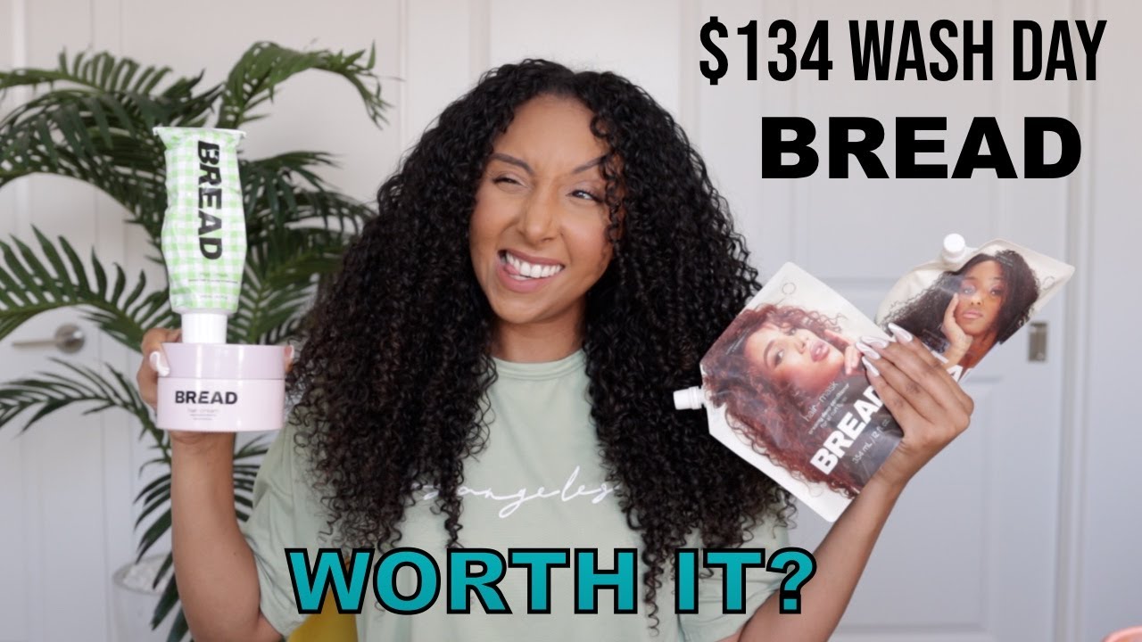 Trying out BREAD Hair products! $134 Sephora Wash Day | BiancaReneeToday