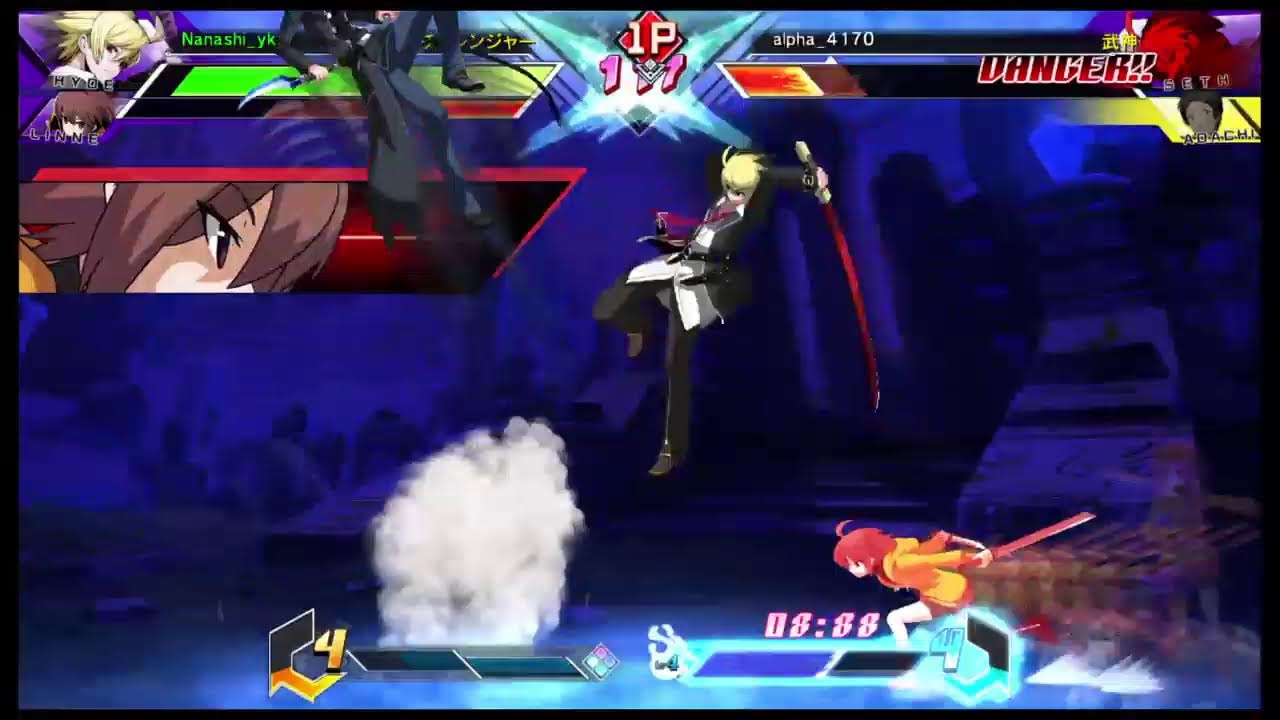 BBTAG ランクマの日　リンネ ハイド