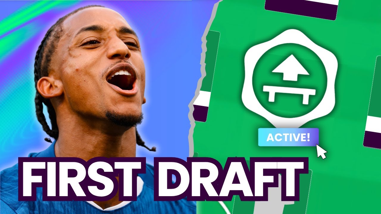 MY FIRST FPL DRAFT | BENCHBOOST ACTIVE! 🚀