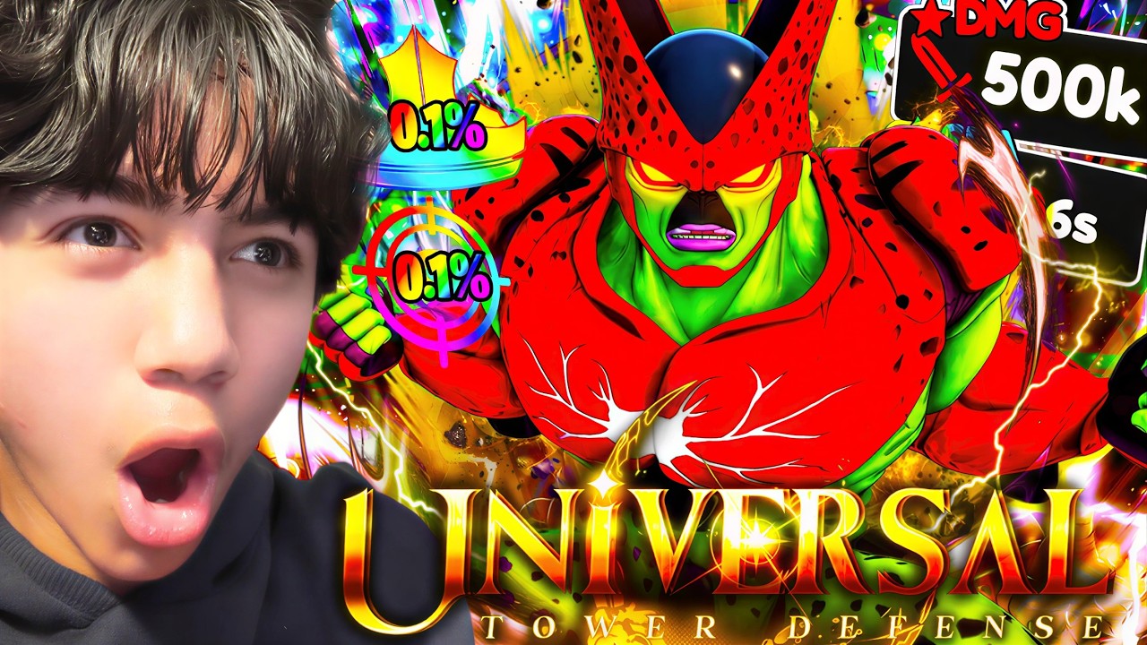Я получил двойной эффект RULER Cell Disaster в Universal Tower Defense X! (Roblox)