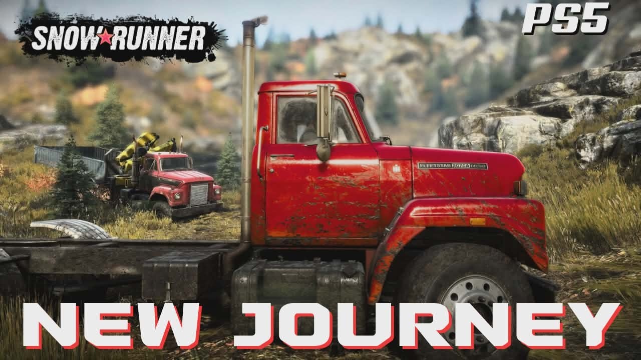 🛑LIVE🛑💥SNOWRUNNER💥JOIN ME ON JOURNEY #snowrunner #PlayStation