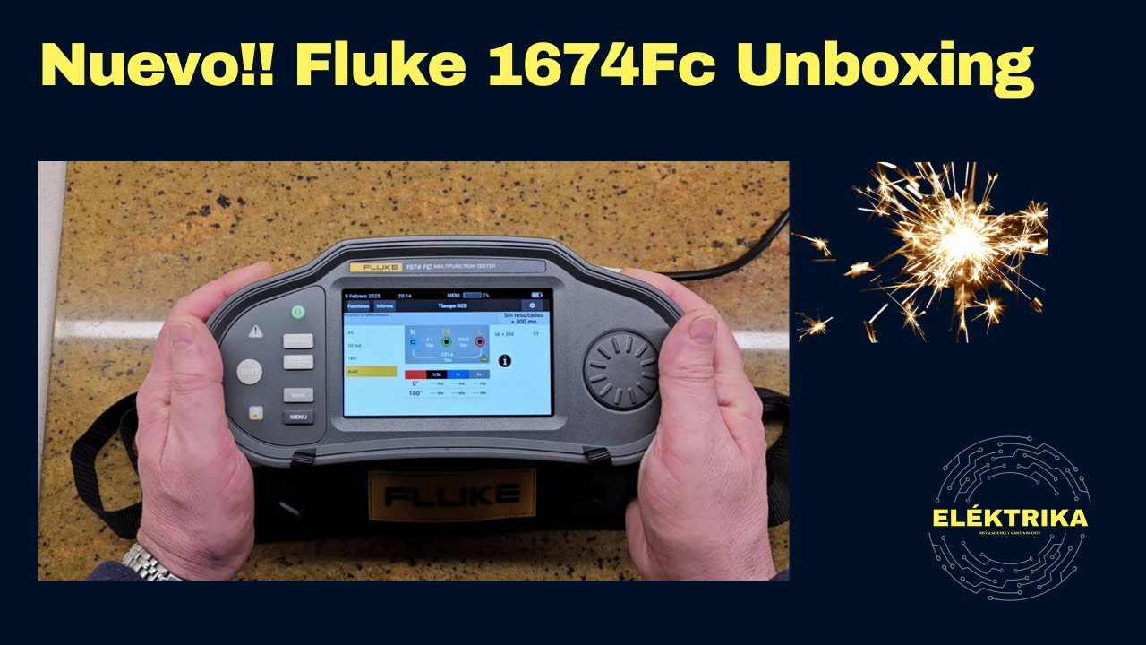 Nuevo #Fluke 1674Fc Unboxing