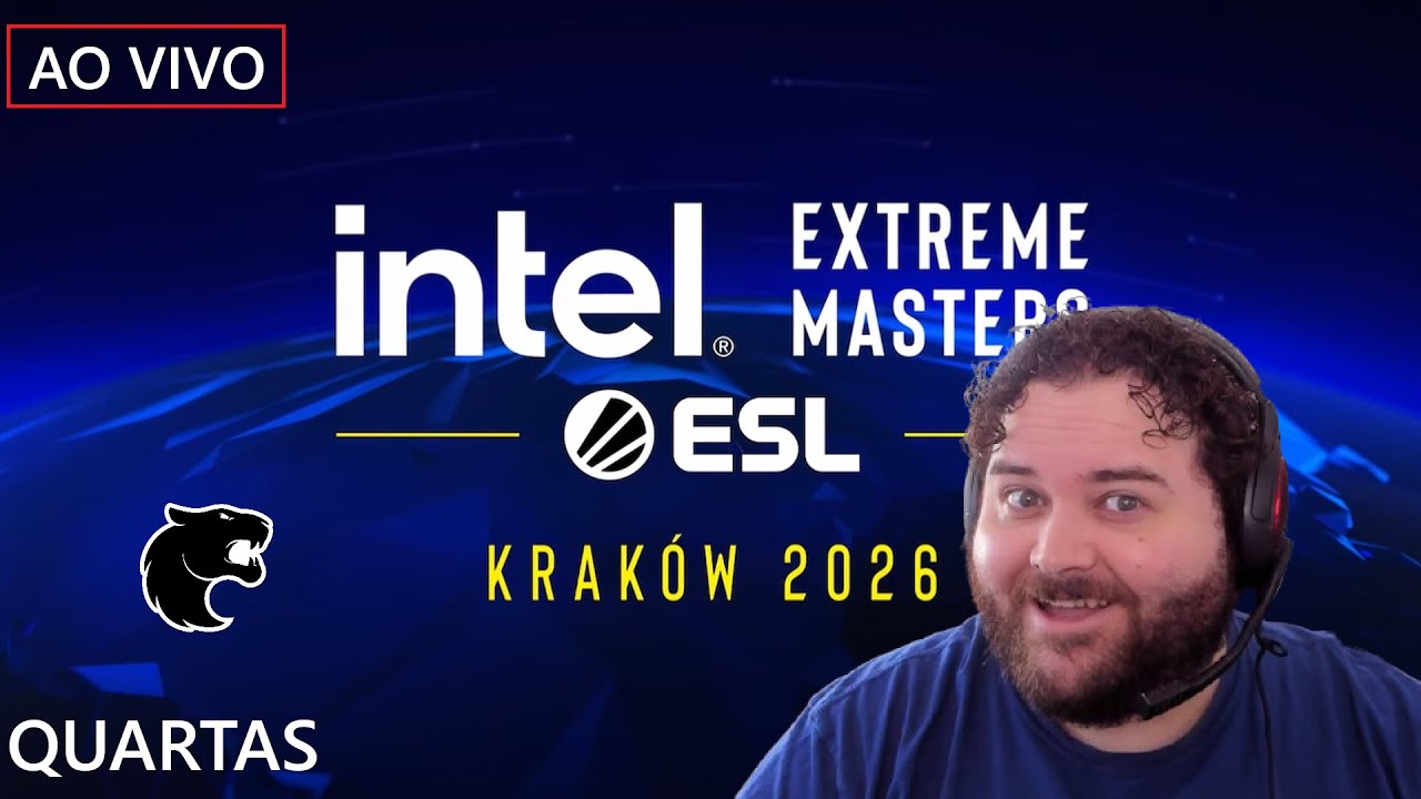 [BR] FURIA vs. Aurora e G2 vs. MOUZ - IEM Kraków 2026 - Quartas-de-final