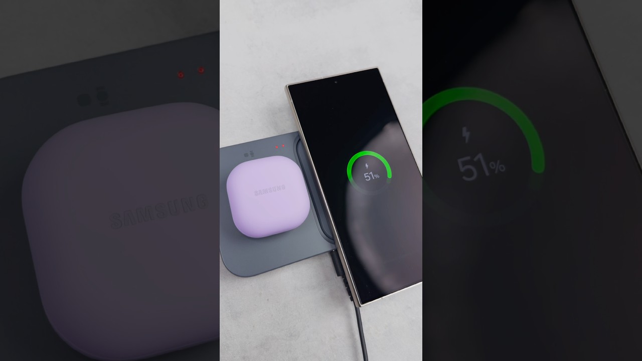 ASMR | This is the BEST Wireless Charger EVER... 🔌  ⚡️🔋 #shorts #asmr #samsung